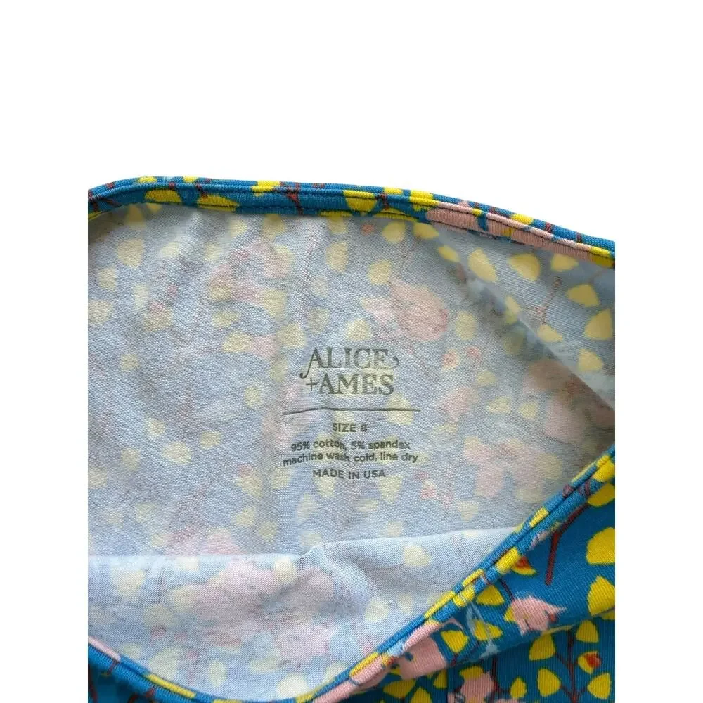 Alice + Ames French Floral The Lounge Set Size 8